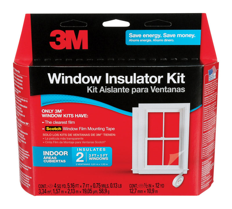 Lisongin 2120W-6 3M Indoor Window Insulator & Scotch Window Film Tape Kit -P#EWT43 65234R3FA413275