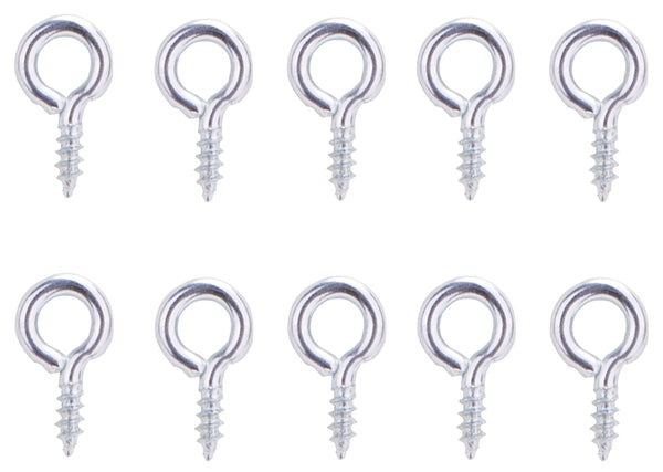 Manufacturers Direct LR-227-PS 5863857 Screw Eye, Steel, Bright Zinc Plated