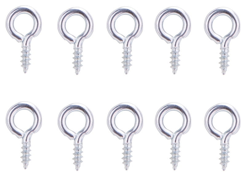 Manufacturers Direct LR-227-PS 5863857 Screw Eye, Steel, Bright Zinc Plated