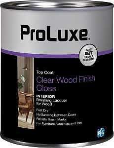 ProLuxe PLX010/04 Lacquer, Gloss, Liquid, Clear, 1 qt