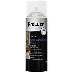 ProLuxe PLX010S/54 12.25 Oz. Gloss Clear Wood Finish Interior Spray Lacquer