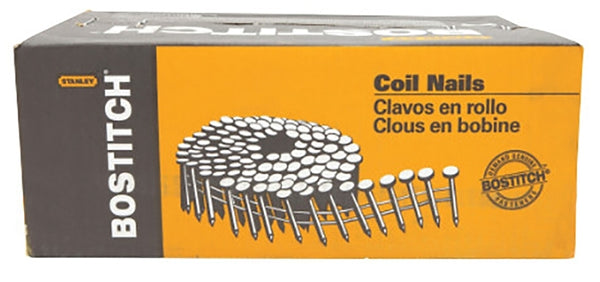 Bostitch C6R90BDSS-316 Angled Coil Nails, 2", 1000 Pc.