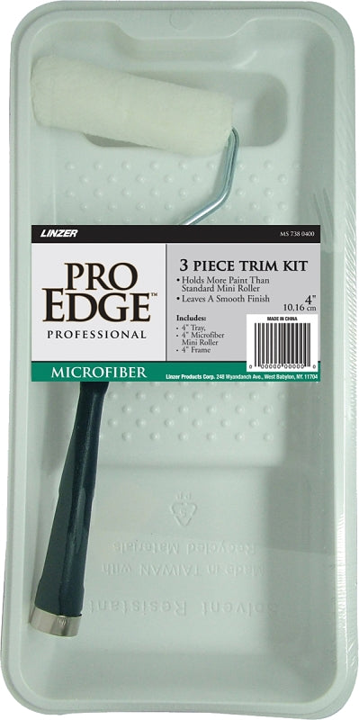Linzer Products 3PC Pro Edge Kit W/Mini Roller Ms 738