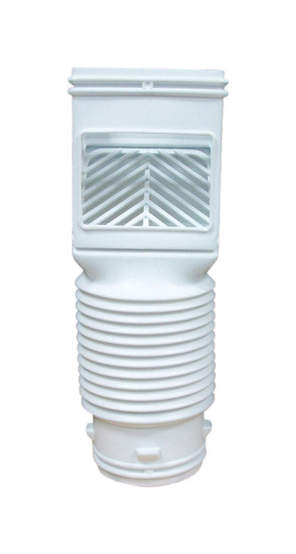 InvisaFlow 4490 Downspout Filter, White