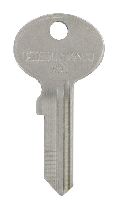Hillman KEYKRAFTER #268 Brass Key Blank Silver 442680