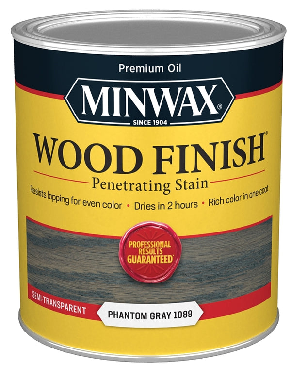 Minwax Wood Finish, Phantom Gray, 1 Quart 118620000