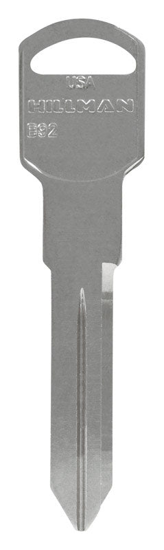 Hillman Automotive Key Blank Double sided For GM