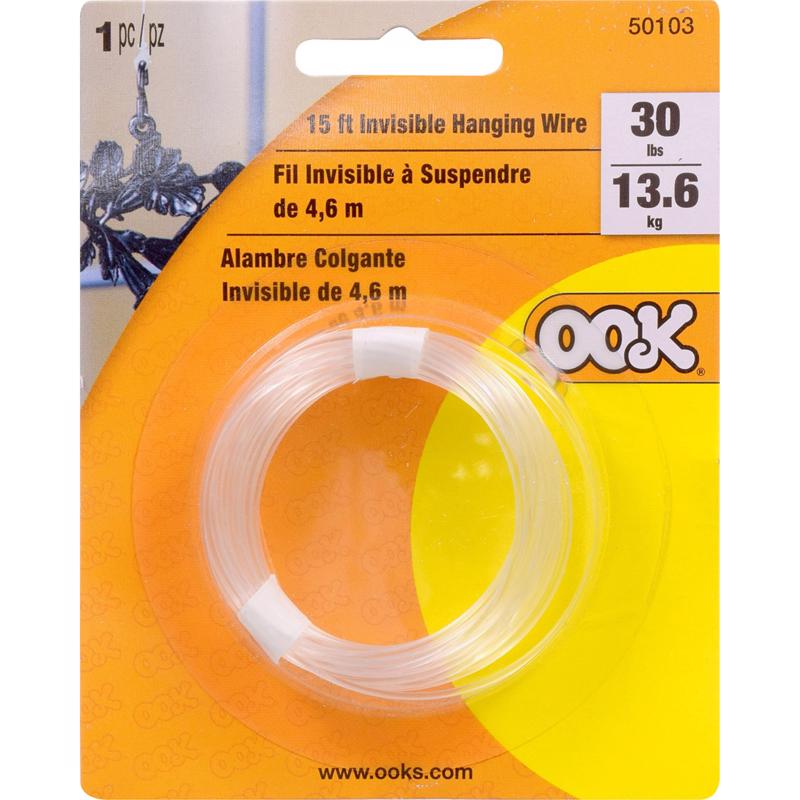 OOK Invisible Nylon Hobby Wire