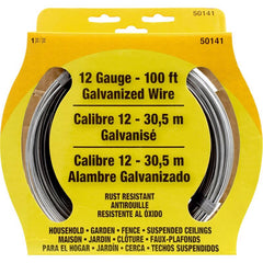 OOK 50141 12 Gauge, 100ft Steel Galvanized Wire 534802