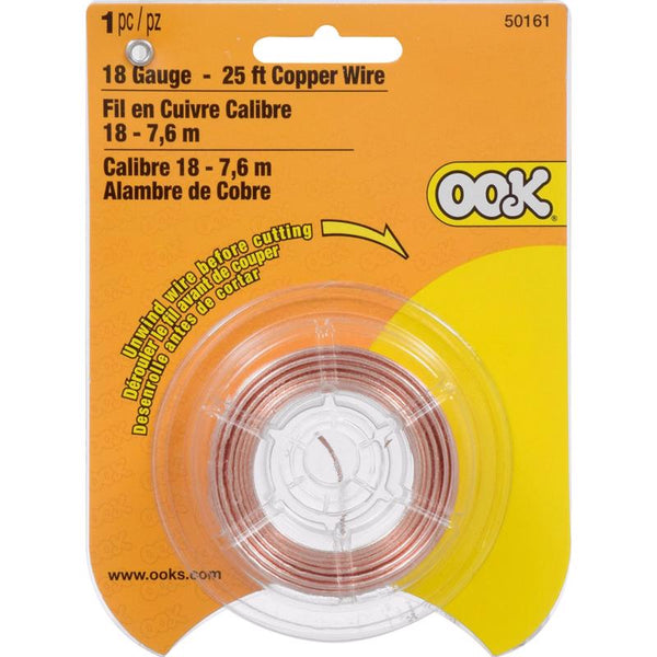 The Hillman Group 50161 Hillman Utility Wire, 18 Ga X 25 Ft L, 25', 10.5 534680