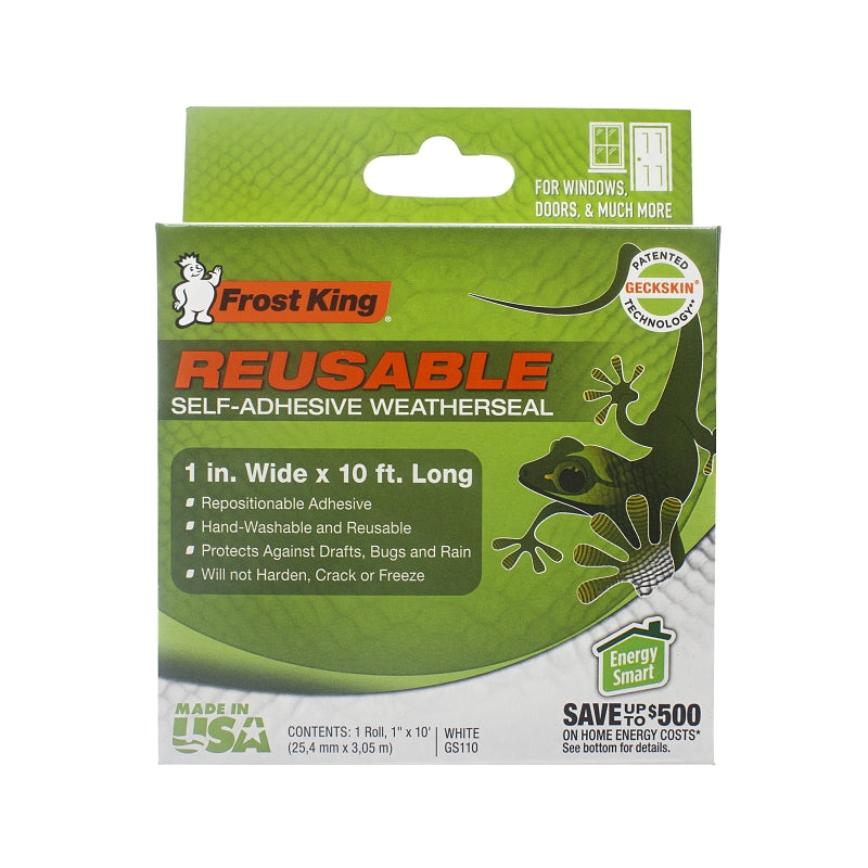 Thermwell T81BK 0.5 x 0.5 x 81 in. Door Weatherseal Black
