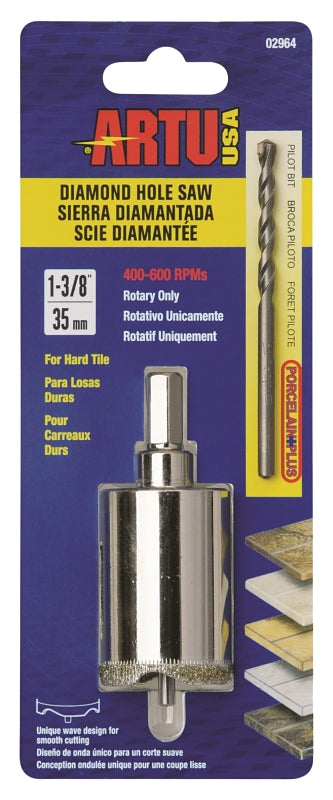 Artu - Diamond Hole Saw, 1-3/8In 02964