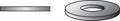 Hillman Stainless Steel 1/2 in. Flat Washer 50 pk 0830510 (2-Pack)