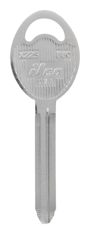Hillman Automotive Key Blank B80 Double Sided for GM