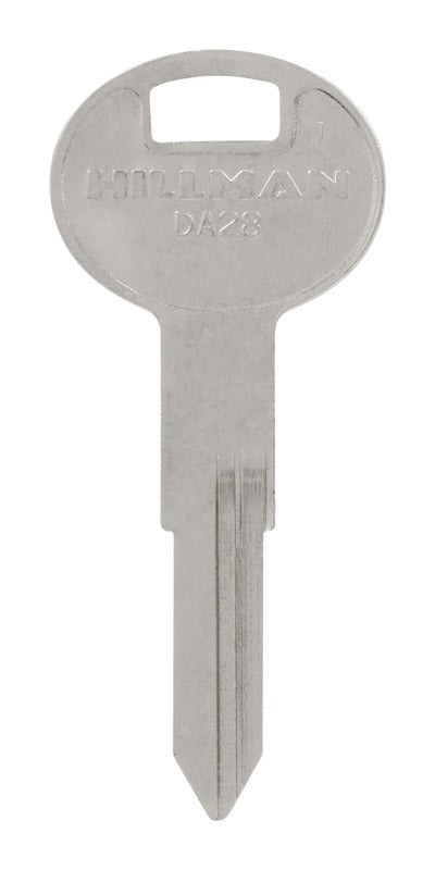 Hillman Automotive Key Blank DA28 Double sided For Nissan10