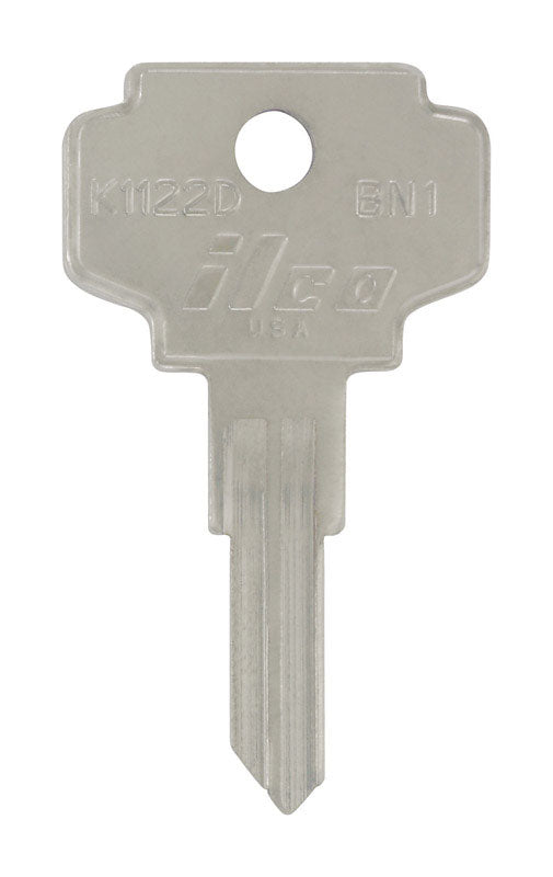 Hillman 5965991 Traditional Key House & Office Blank Single Sided Universal Key - Pack of 10