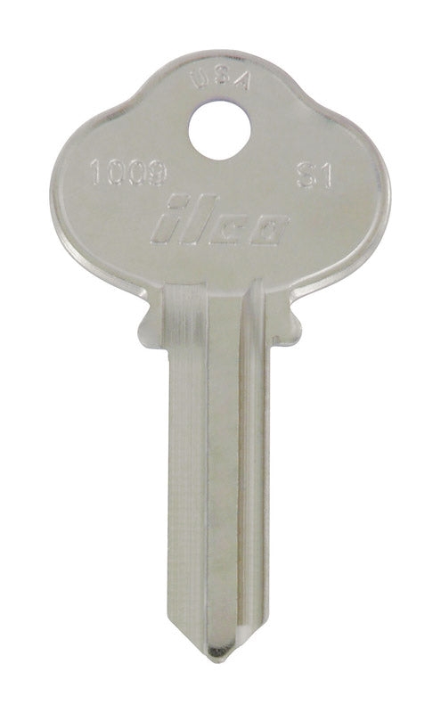 Hillman S-1 Sargent Key BLNK (S) 85276 (10-Pack)