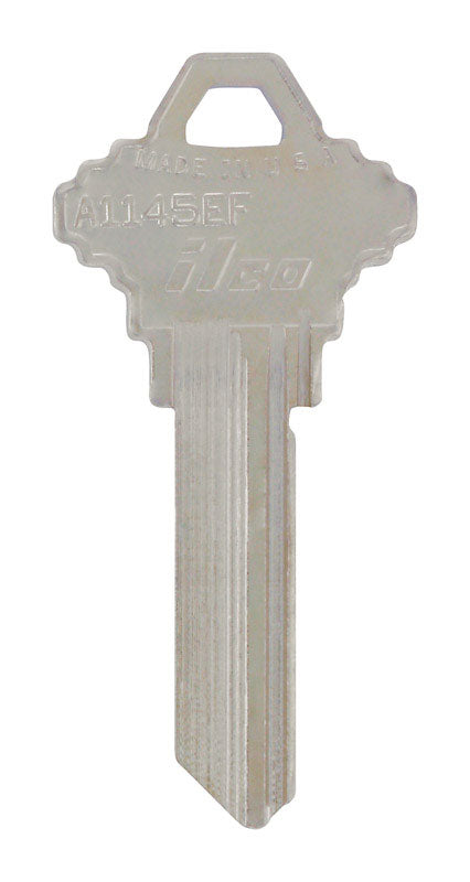 Hillman SC-24 Key Blank, Silver, 10-Pack 85350