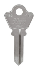 Hillman 85412 brass single sided universal house and office key blank