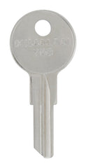 Hillman 85470 brass single sided universal house and office key blank