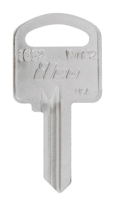 Hillman Traditional Key House/Office Key Blank 1662 TP2 Double Sided for Yale Locks - Case of: 10