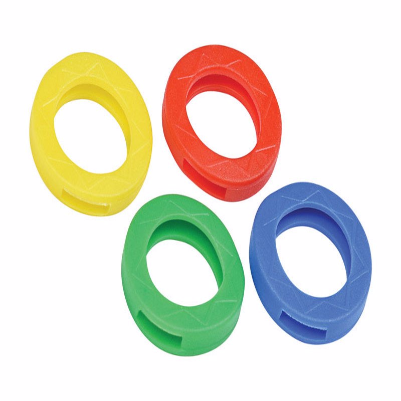 Hillman 7/8 in. Diameter Plastic Assorted Bands/Caps Key Identifier
