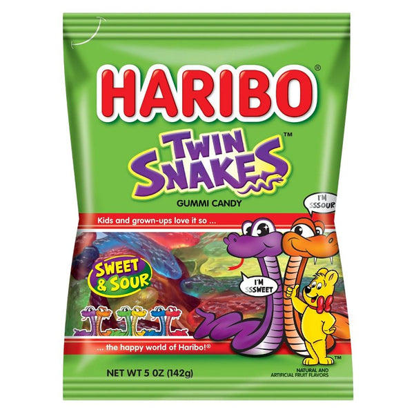 Haribo 624670 Gummy Candy, Blue/Red/Yellow