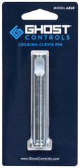 Ghost Controls AXLC Security Kit with 1 Clevis Pin Machined to Accept Padlock for Automatic Gate Opener Systems