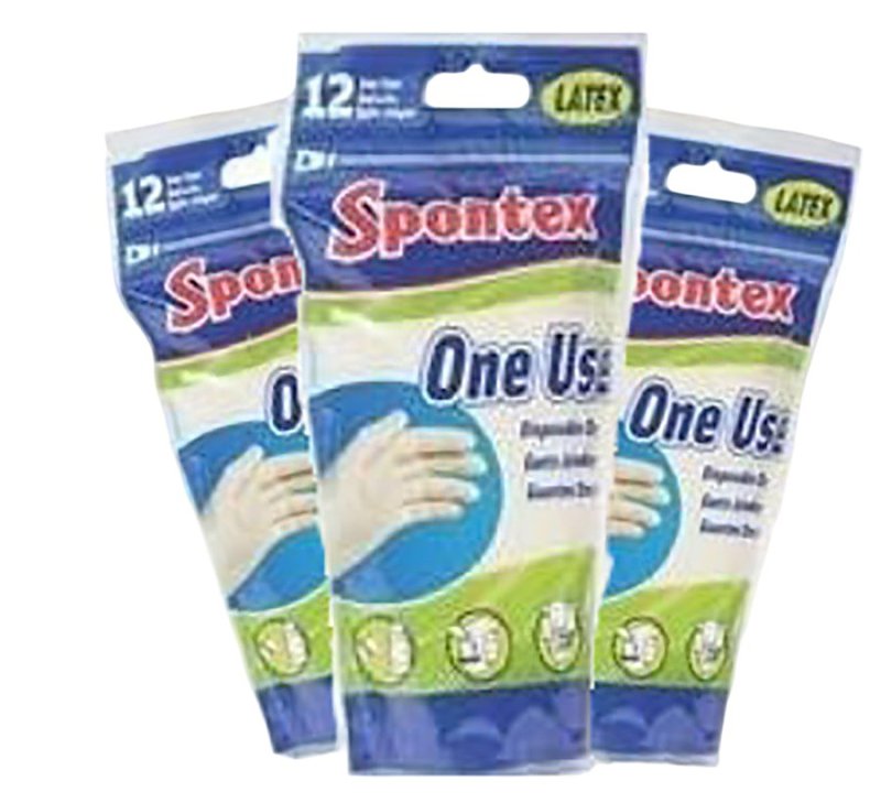 Lehigh Spontex 76191 Latex Gloves