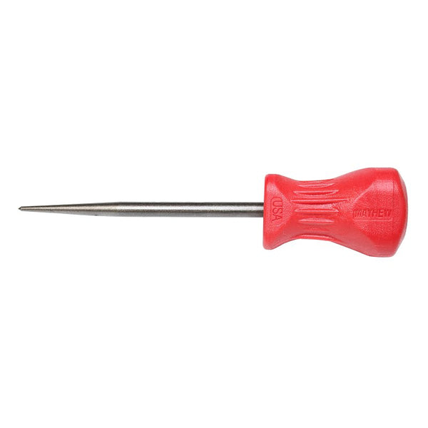 Mayhew Select 46502 5-1/2-Inch Blade 6-1/4-Inch OAL 1/4-Inch Scratch Awl , Black
