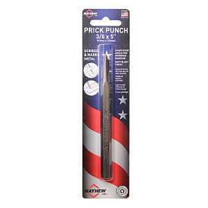 Mayhew Select 73102 3/8-by-5-Inch Carded Prick Punch