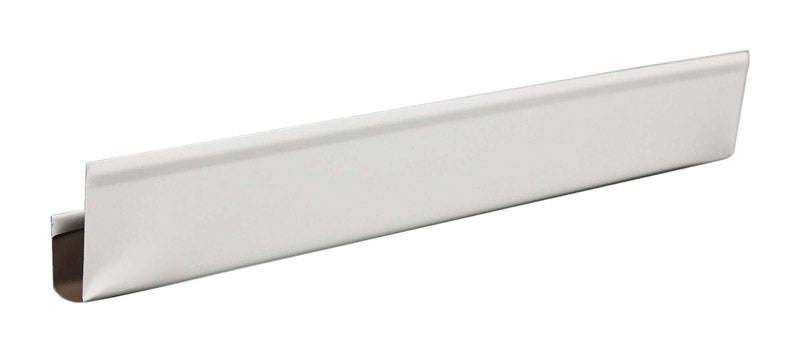 Amerimax 1/2 in. W x 12 ft. L Aluminum Fascia Trim White