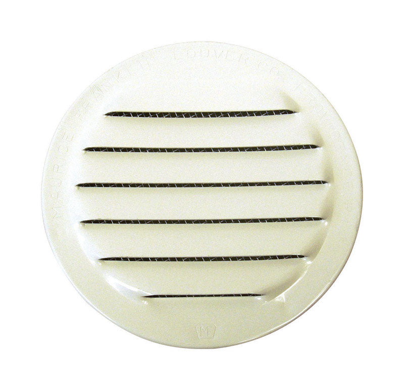MAURICE FRANKLIN LOUVER RLW-100 1 Mini Louver (6 Pack), 1", White