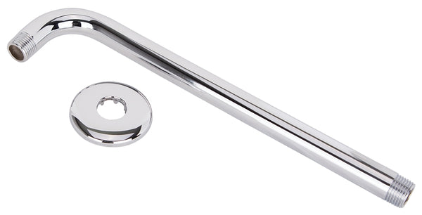 Mintcraft Boston Harbor B1180CP Shower Arm, 1/2 in IPS, Stainless Steel, Chrome