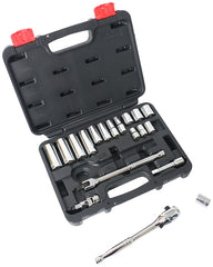 Vulcan TS1020 Socket & Ratchet Set - Chrome
