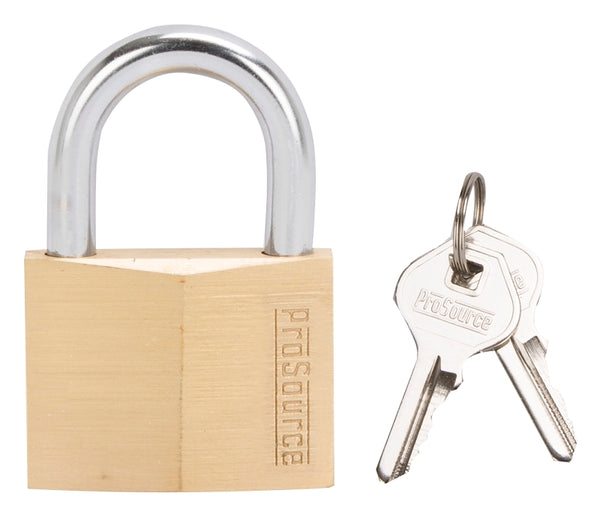 MINTCRAFT HD10050 Padlock, 2-Inch, Brass, 6-Pack
