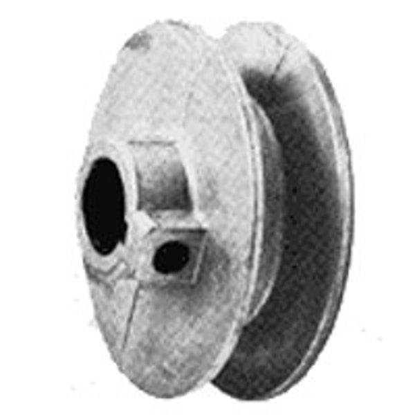 200b-1/2 Single V-grooved Pulleys, 1/2" Zinc