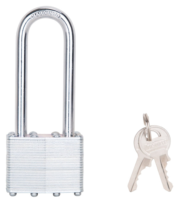 Mintcraft Hd00022l Laminated Steel Padlock, 2" Shackle, 1-3/4