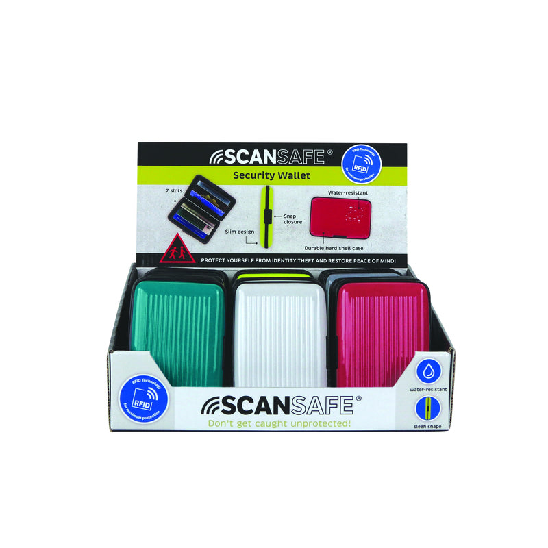 DDI ScanSafe SAFETY AND SECURITY Security Wallet Aluminum 24 pk