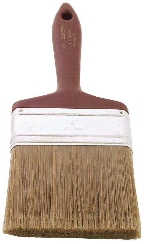 Linzer 3121 0400 Stain Waterproofing Brush, 4 in. 3121-4