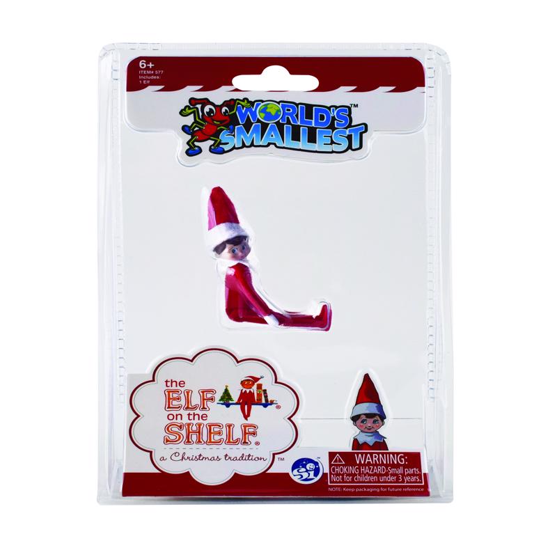 World's Smallest The Elf On The Shelf A Christmas Tradition - Boy Scout Elf with Blue Eyes, 4 Inch
