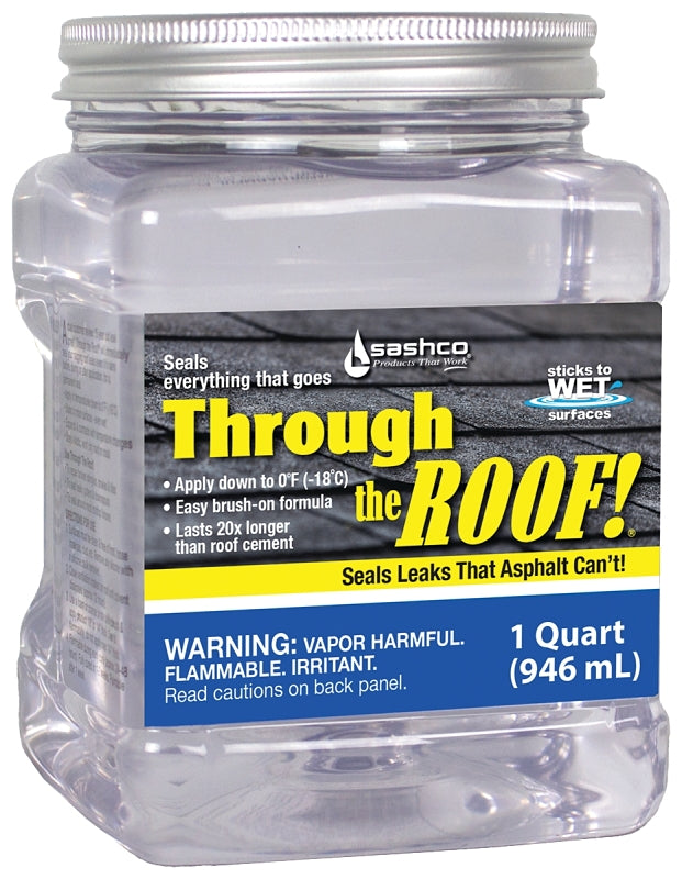 Sashco Quart Clear Roof Sealant,14003