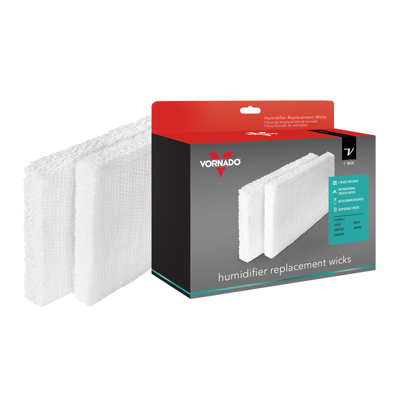 Vornado MD1-0034 Replacement Humidifier Wick (Pack of 2) , White
