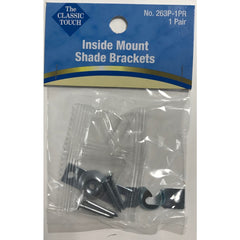 Friedland Silver Inside Mount Roller Shade Bracket 263P-1PR