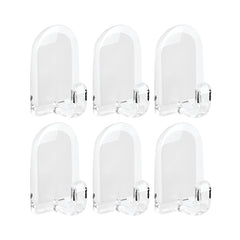 interDesign Mini Hook, Set of 6, Clear 14100