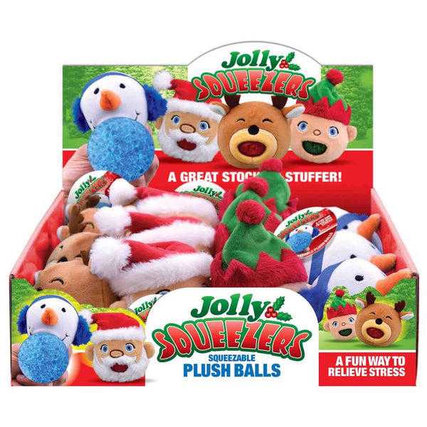Shawshank LEDz 6022442 Magic Seaons Jolly Squeezable Ball Toys Plush Assorted - 12 per Pack - Pack of 12 702060