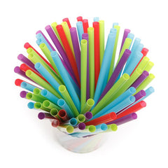 Kolorae Drnkng Straws Asst 200PK KOL-0035