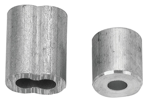 Campbell - 2 Cable Ferrule & 2 Stop, 1/16" (B7675404) B7675304/B7675404