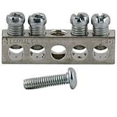 Schneider Electric Square D - PK4GTACP 4 Terminal Ground Bar Kit, Silver
