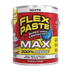 Flex Seal Family of Products Flex Paste MAX White Rubber Coating 12 lb PFSMAXWHT01